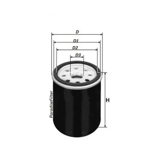 فیلتر روغن پیکان جدید 1600 i پژو روآ باردو / AF50701 0 فیلتر آرو