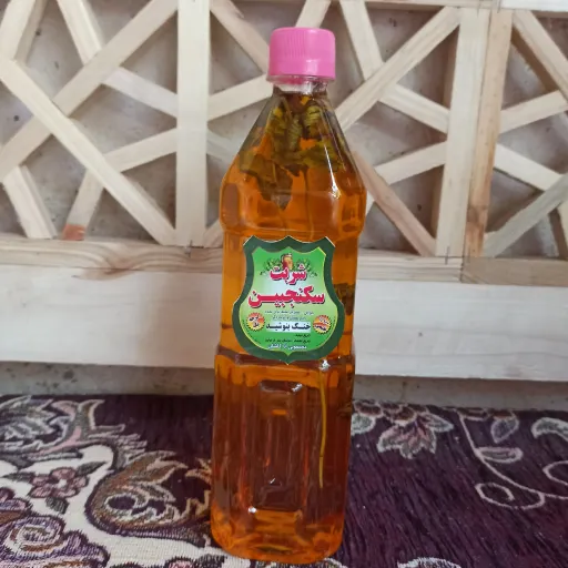 شربت سکنجبین کاملا سنتی وطبیعی((از دستش بدی ضرر کردی))