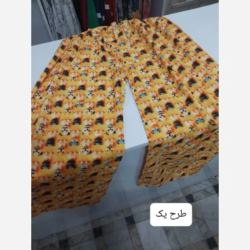 شلوار بگ 3بعدی زنانه طرح فانتزی رنگ طرح سه