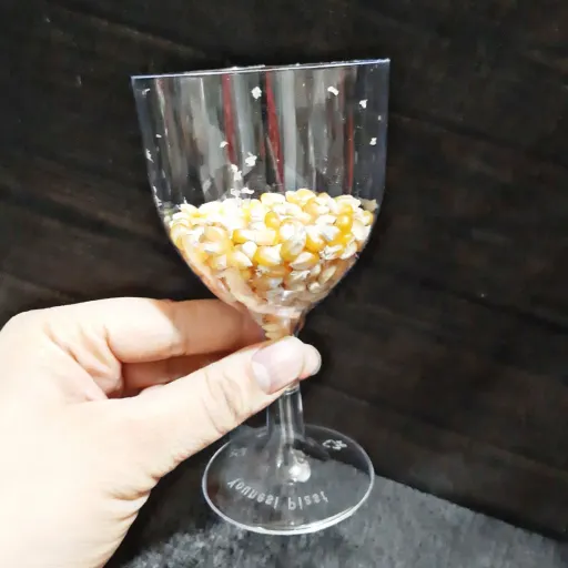 جام پایه دار ژله و دسر بسته 6 عددی