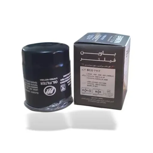 فیلتر روغن لیفان 1800cc جیلی ام گرند  تویوتا یاریس  کرولا OEM LF479Q1-1017100A  باوین فیلتر BCO 7117