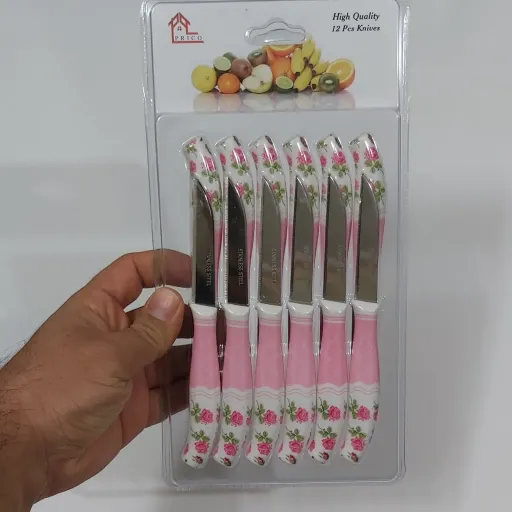 چاقو 12 عددی پیدیکو (کارد میوه خوری چاقو پذیرایی )