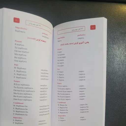 222 فعل مهم روسی نویسنده داریوش سی سختی
