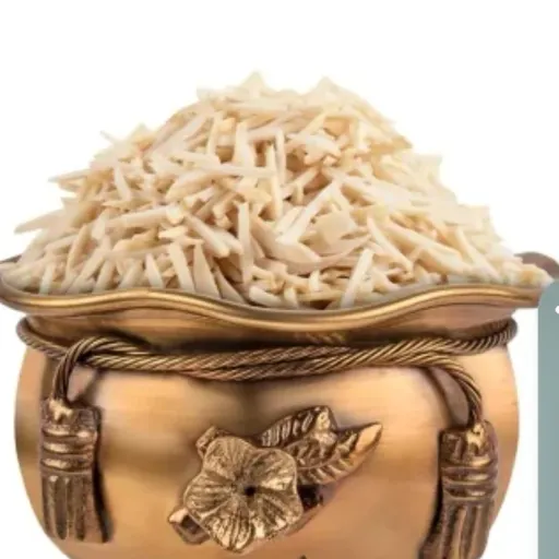 خلال بادام درختی زاویه درشت صادراتی 100 گرم مخصوص خورشت خلال
