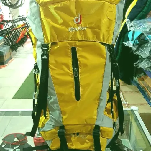 کوله کوهنوردی و طبیعت گردی حرفه ای فنر دار 55 لیتری