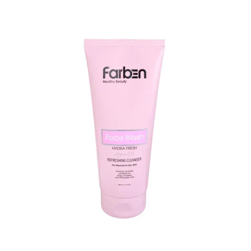 ژل شستوشوی صورت فاربن مدل روغن آرگان مناسب برای پوست معمولی حجم 200 میلی لیتر مجموعه 2 عددی