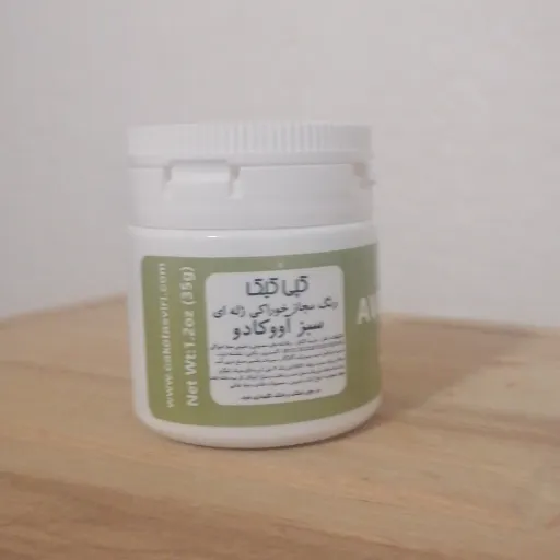رنگ ژله ای کپی کیک 35 گرمی سبز آووکادو 