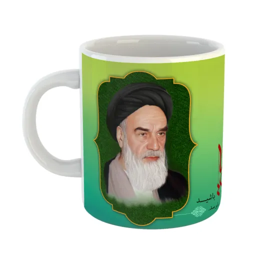 ماگ افرا توس طرح امام و رهبری2 کد mug116