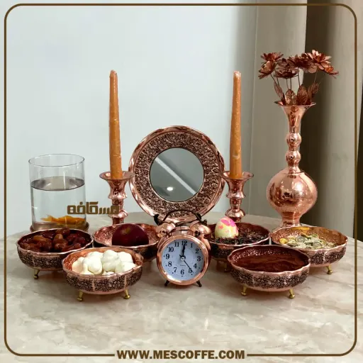 هفت سین مسی جدید طرح گلبرگ | انتخاب کنید گل شاخه ای