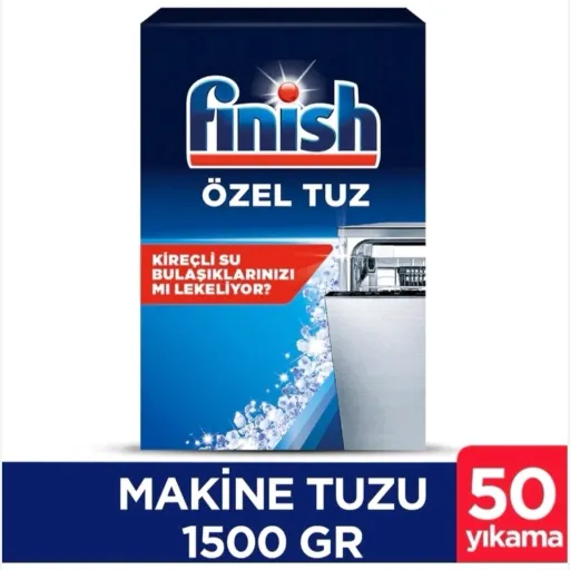نمک ماشین ظرفشویی فینیش اصل 1.5 کیلویی ساخت ترکیه جدیدترین سری 