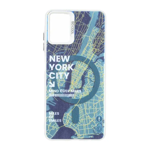 قاب مگ سیف SO COOL طرح New York سامسونگ مدل Samsung Galaxy A06