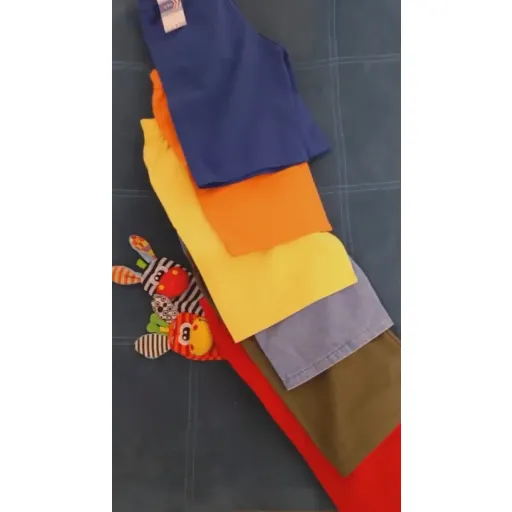 شلوارک کتان مدل هارو - کد 60