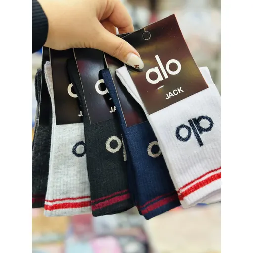 جوراب برند aloبا بهترین کیفیت وجنس نخی