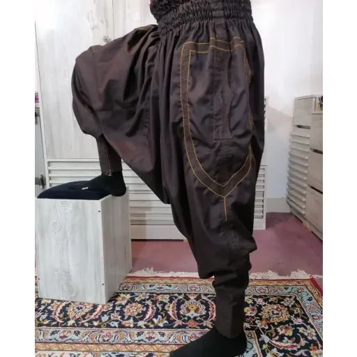 شلوار کردی مردانه مدل زندان دوز ، جین 6 عددی دارای سایزبندی و رنگبندی