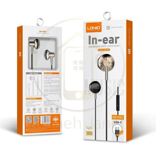 هندزفری سیمی Type-c الدینیو Ldnio HP-09C