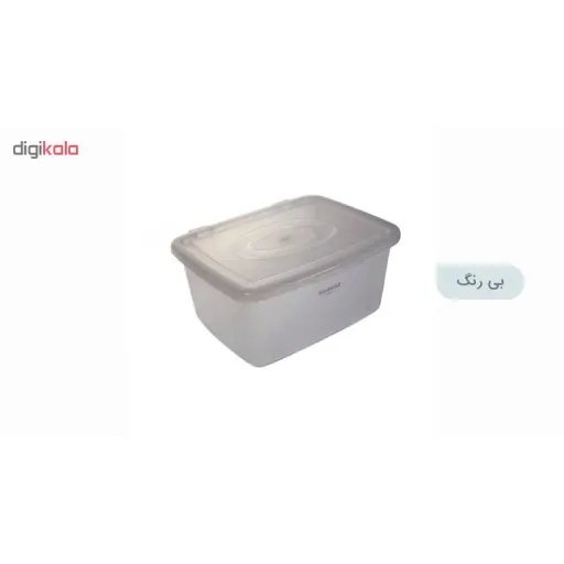 ظرف نان ممتاز پلاستیک مدل 530 ظرفیت 17 لیتری