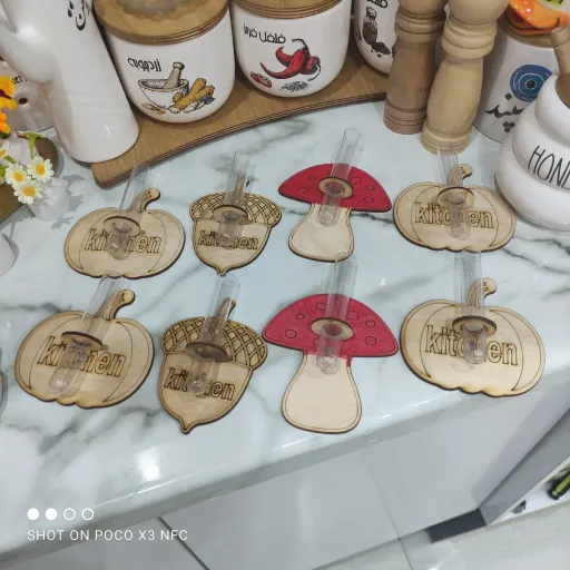 مگنت آهنربایی چوبی زیبا و خاص و شیک 