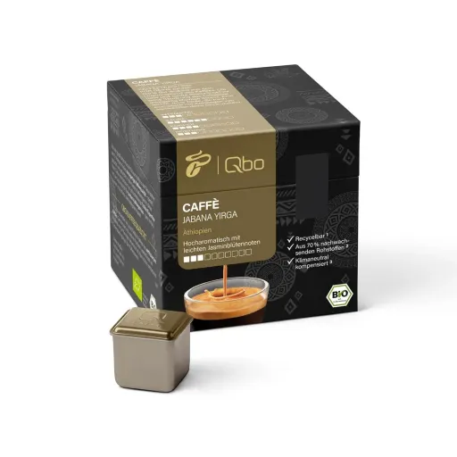کپسول‌های قهوه مربعی چیبو Tchibo Qbo Espresso، بسته 27 عددی