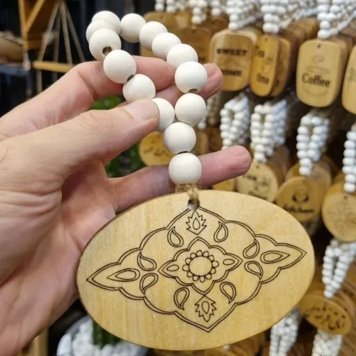 نشانگر چوبی مهره دار