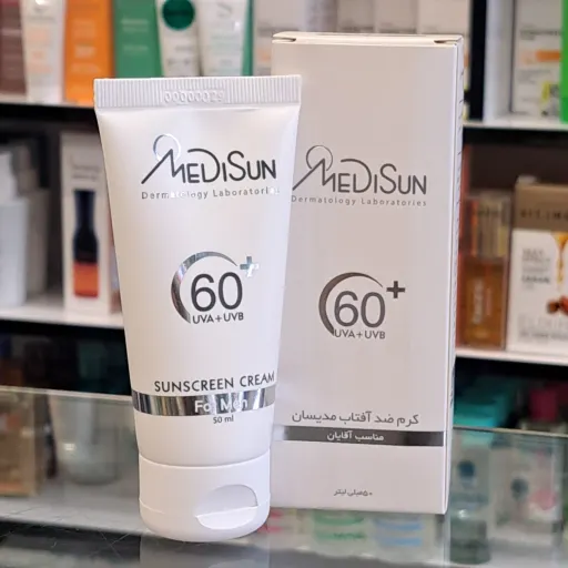 کرم ضدآفتاب آقایان SPF60 مدیسان