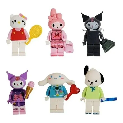 لگو مینی فیگور کرومی پک 6 عددی 22657 Cartoon Figure