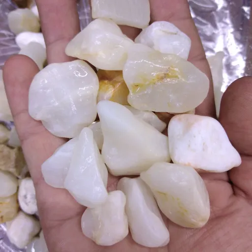 شن آکواریوم سنگ مرمر درشت(بسته 1 کیلویی)