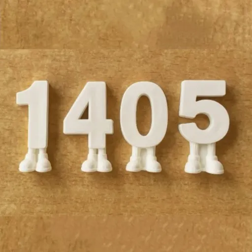قالب سیلیکونی اعداد نماد سال 1405 طرح اختصاصی ویان کالکشن