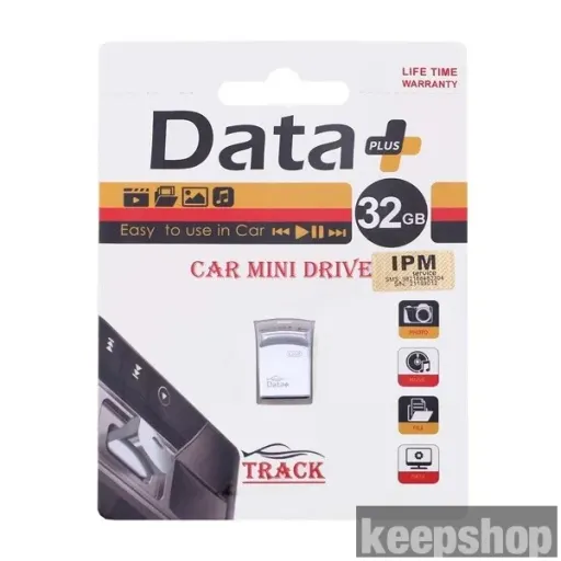 فلش مموری Data Plus Track USB2.0 Flash Memory-32GB (گارانتی مادام العمر IPM)