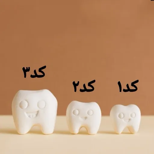 قالب سیلیکونی دندان دندون گیفتی مناسب شمع و سنگ مصنوعی مدل کد3