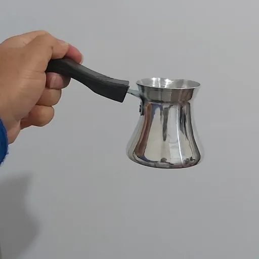 قهوه جوش دستی عرفان (قهوه ترک ساز دستی)جذوه قهوه ترک قهوه جوش ساده مخصوص قهوه ترک . قهوه ساز ایبریک 