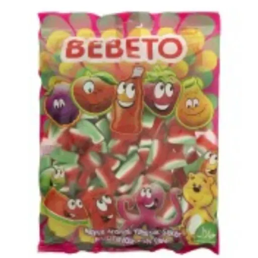 پاستیل یک کیلویی BEBETO ببتو در طرح های مختلف وزن 1000 گرم