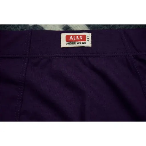 شورت نیم پا مردانه آژاکس رنگ بنفش کد 11140 گزینه ها سایز XXL