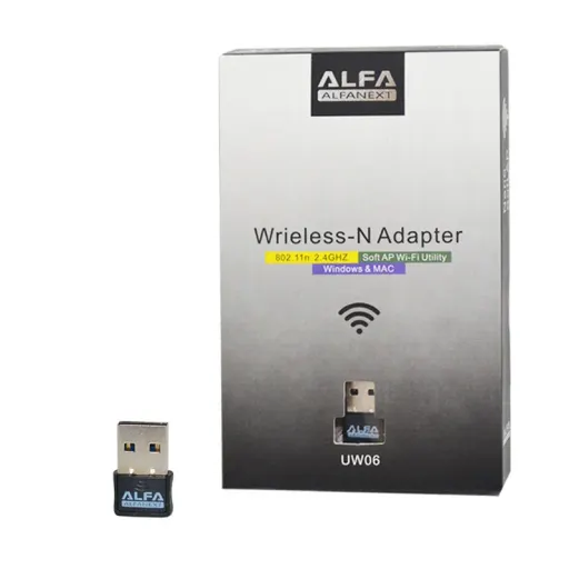 دانگل Wifi شبکه آلفا مدل UW06 گارانتی گارانتی اصالت و سلامت فیزیکی کالا
