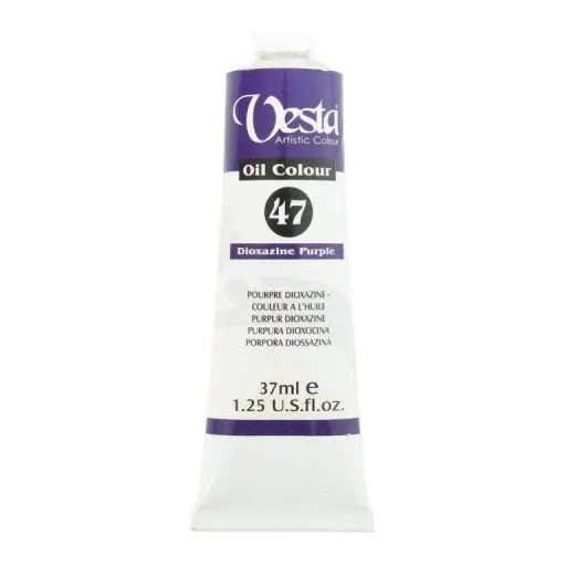 رنگ روغن وستا Dioxazine Purple 47 حجم 37 میل 