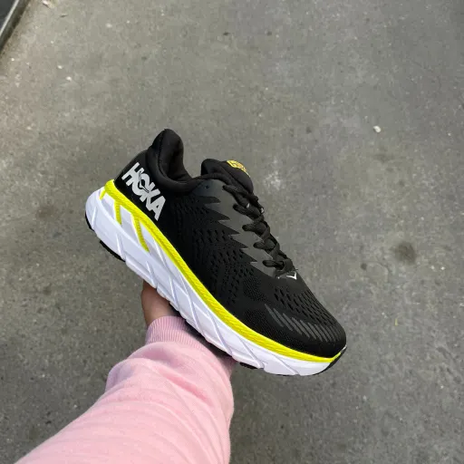 کفش کتانی اسپرت مردانه مدل هوکا شهباز زیره سبک مدل HOKA Clifton 8  انتخاب سایز 42