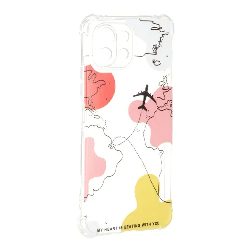 قاب ژله ای شفاف محافظ لنزدار Air Line مدل شیائومی Xiaomi Mi 11 Lite