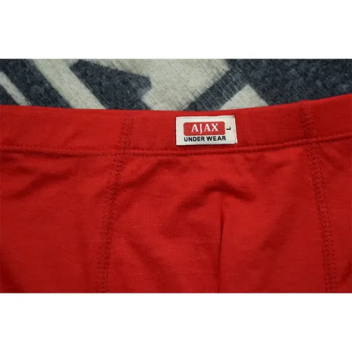 شورت نیم پا مردانه آژاکس رنگ قرمز کد 11140 گزینه ها سایز XXXXXL