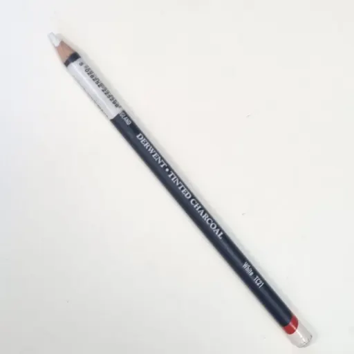 مداد طراحی کنته سفید برند درونت  DERWENT .TINED CHARCOAL