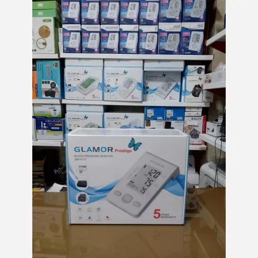 فشارسنج دیجیتال گلامور مدل 6177 +دوکاف +حافظه دوکاربره+آداپتور