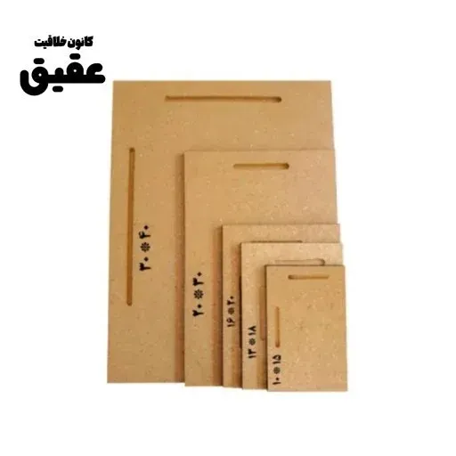 تخته شاسی خام سایز 9 در 12