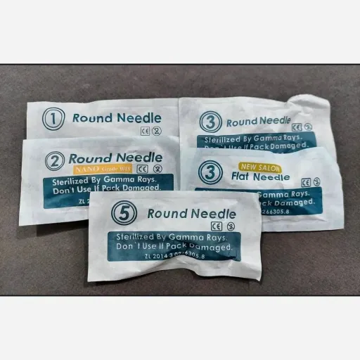 سوزن تتو پیچی 2 سر گرد برند سالن