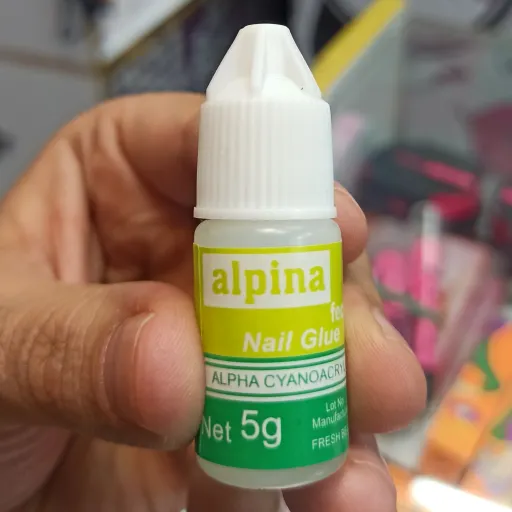 چسب ناخن مصنوعی آلپینا حجم 5 گرم