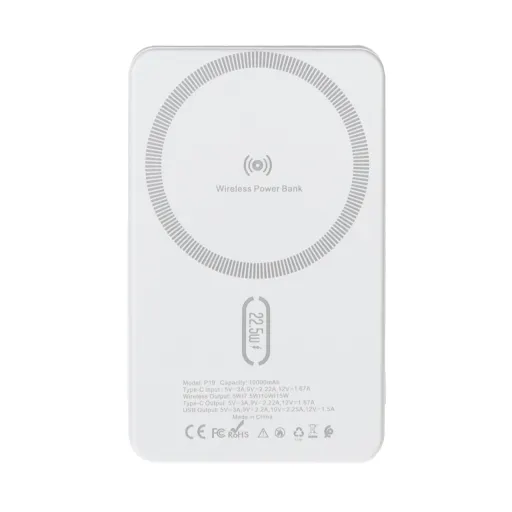 پاوربانک فست شارژ وایرلس VABI 10000mAh مدل P19 22.5W