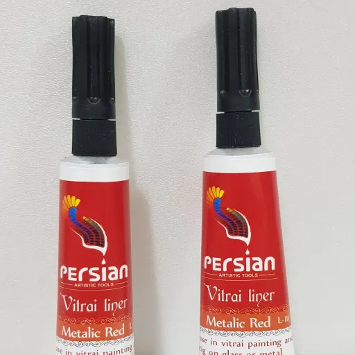 لاینر ( خمیر دور گیر)پرشین رنگ قرمز متالیک