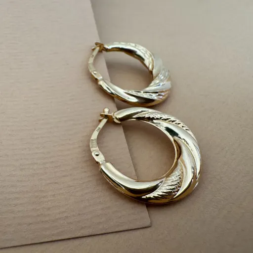 گوشواره طلا وارداتی- 1.35 گرم