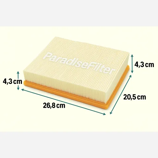 فیلتر کاپرا جدید (دو کابین) بهمن فیلتر تکساز TFA9185 