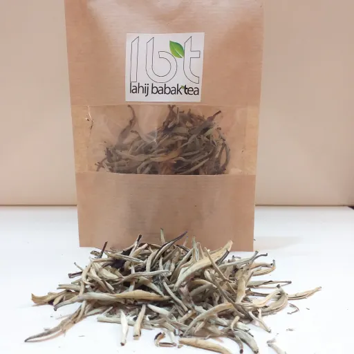 چای سفید پرزدار اصل 20گرمی تضمین کیفیت lbt چای ایرانی شمال کشور