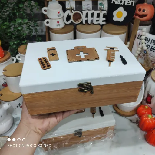 باکس چوبی دارو کیفیت عالی پرکاربردی