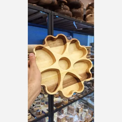 اردو قلبی 6 خانه بزرگ چوبی
