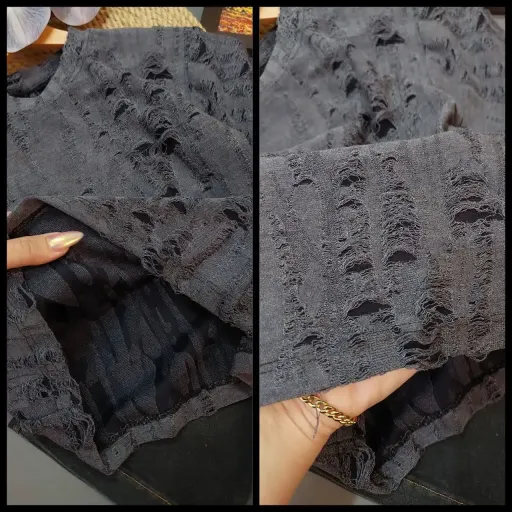 ست اسپرت دخترانه و پسرانه بلوز لش و شلوارک جین کشی سایز 40 تا 60 مناسب 2 تا 12 سال گزینه ها سبز | 50